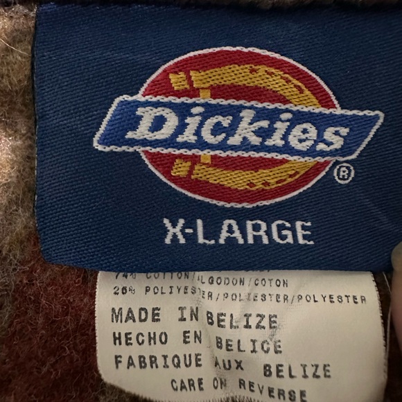 Vintage Dickies Blanket Lined Work Jacket Made in Belize, Chore Coat. - Picture 10 of 11